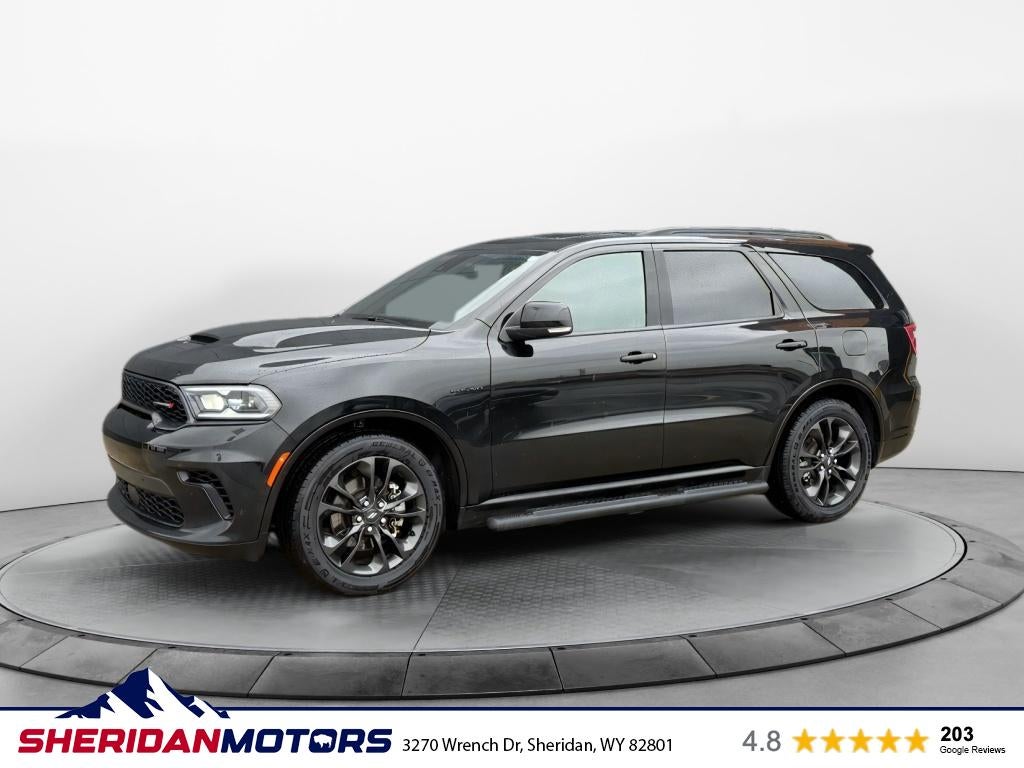 2024 Dodge Durango R/T Plus in Db Black — front three-quarter view