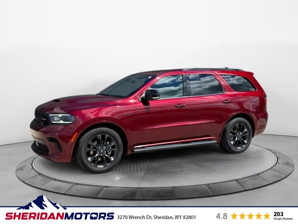 2024 Dodge Durango R/T Plus in Octane Red Pearl — front three-quarter view