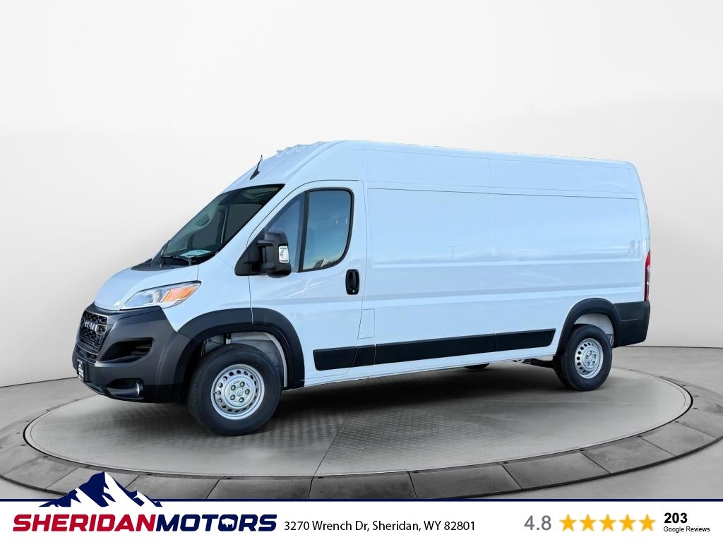 2025 RAM Ram ProMaster RAM PROMASTER 2500 TRADESMAN CARGO VAN HIGH ROOF 159' WB in Bright White Clear-Coat Exterior Paint — front...