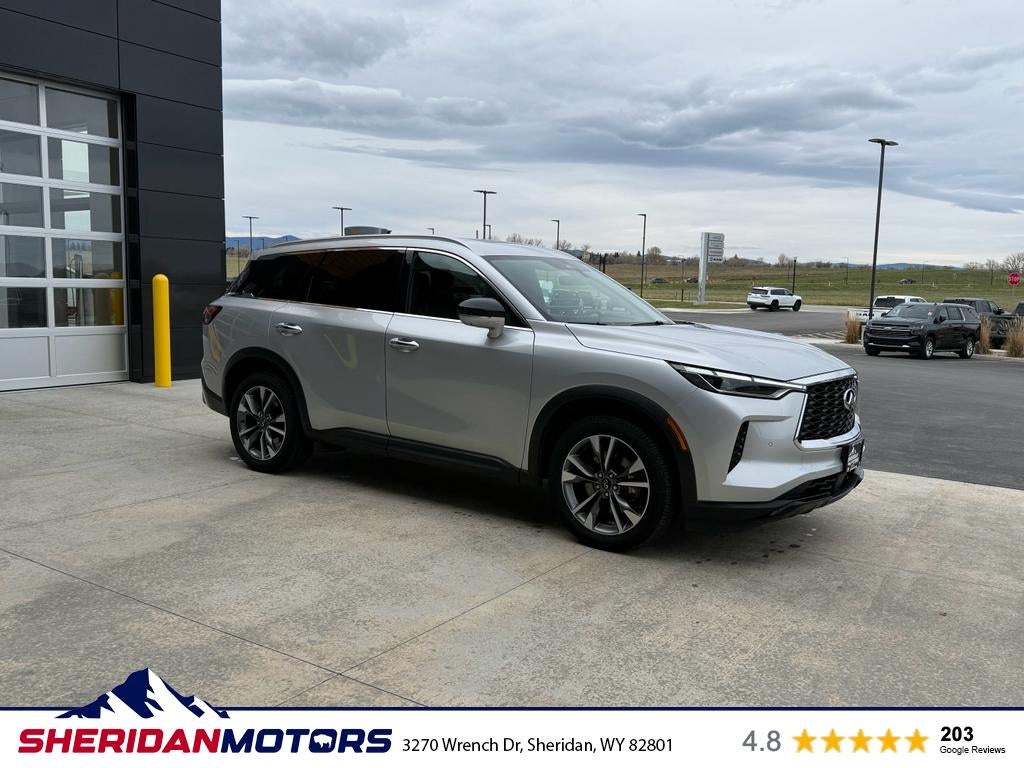 2023 INFINITI QX60 — side profile view